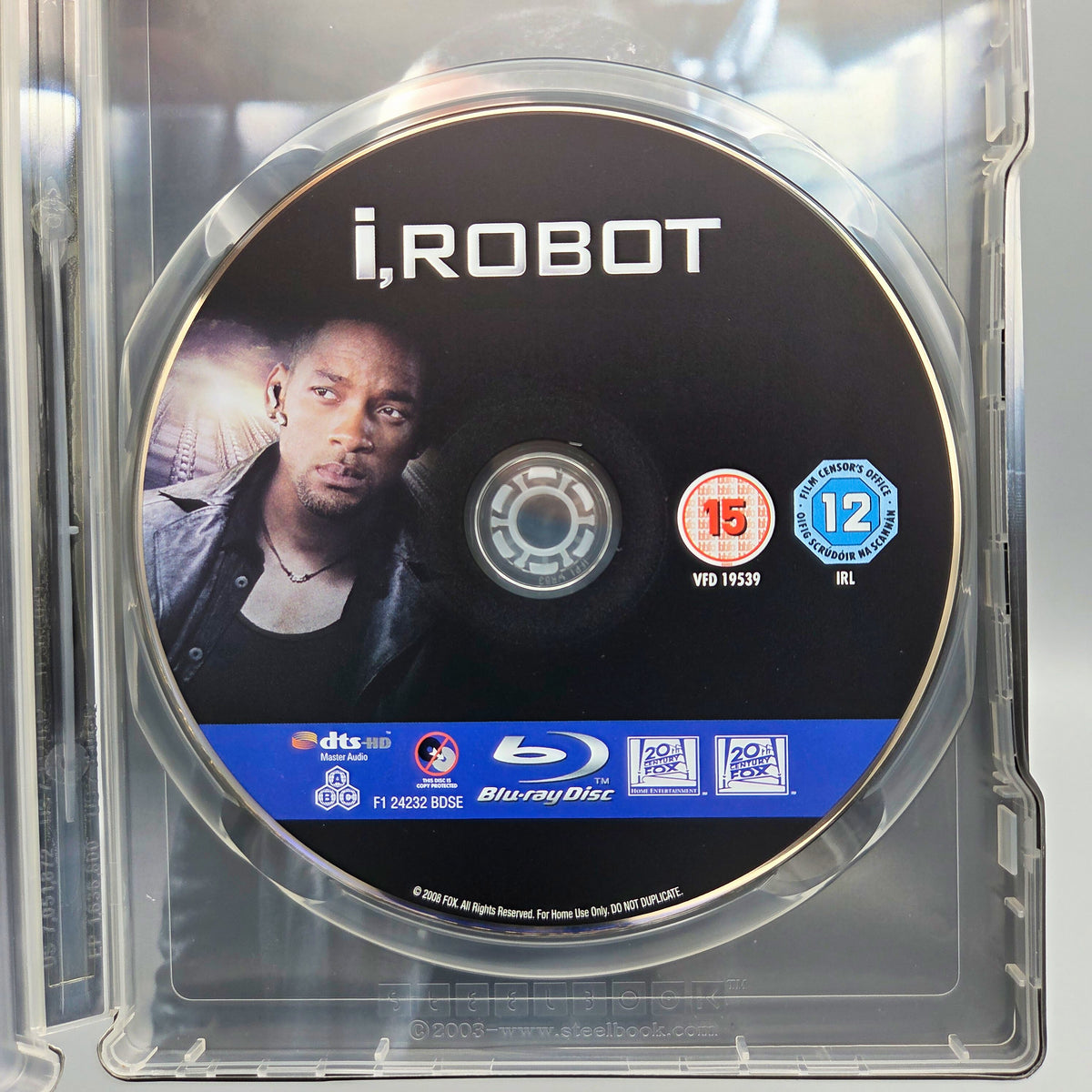 I, Robot	Steelbook	Blu-Ray Film	Englische Ausgabe mit deutschem Ton