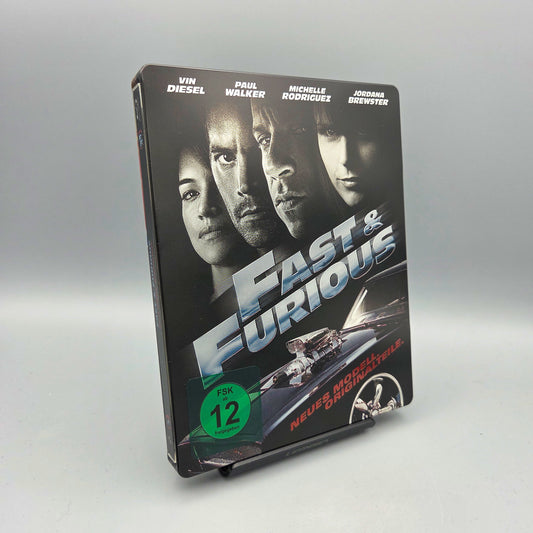 Fast & Furious: Neues Modell Originalteile	Steelbook	Blu-Ray Film		Zustand:	Sehr Gut