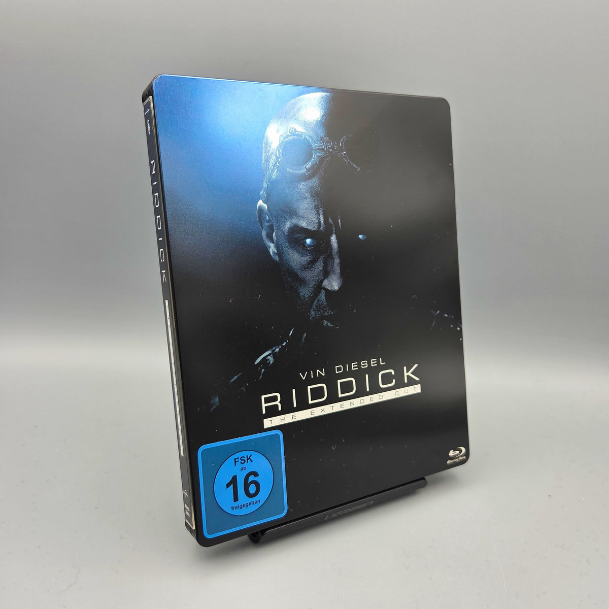 Riddick - The Extended Cut	Steelbook	Blu-Ray Film	mit Vin Diesel	Zustand:	Sehr Gut