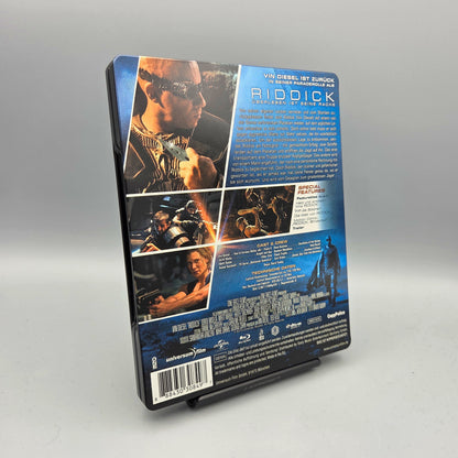 Riddick - The Extended Cut	Steelbook	Blu-Ray Film	mit Vin Diesel	Zustand:	Sehr Gut