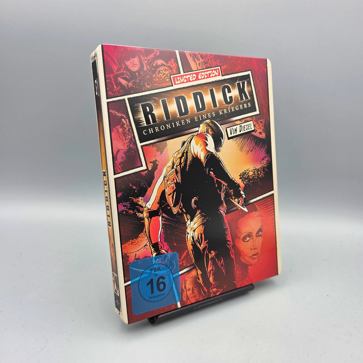 Riddick - Chroniken eines Kriegers	Steelbook	Blu-Ray Film	Limited Edition	Zustand:	Gut