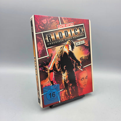 Riddick - Chroniken eines Kriegers	Steelbook	Blu-Ray Film	Limited Edition	Zustand:	Gut