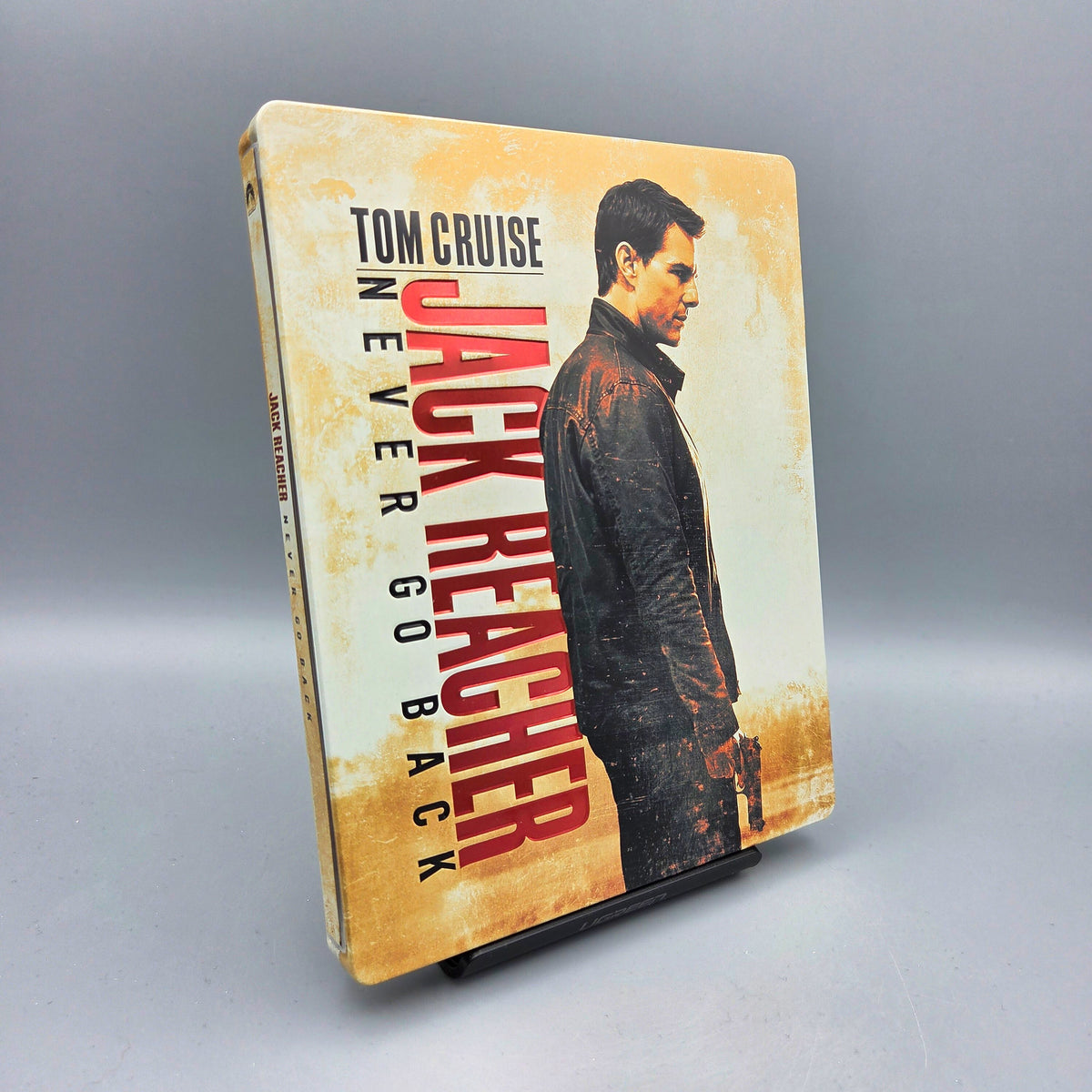 Jack Reacher - Never go back	Steelbook	Blu-Ray Film	mit Tom Cruise	Zustand:	Sehr Gut