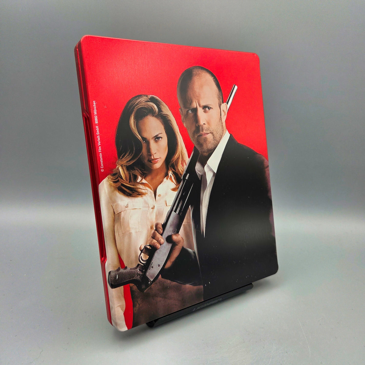 Parker	Steelbook	Blu-Ray Film	mit Jennifer Lopez & Jason Statham	Zustand:	Gut