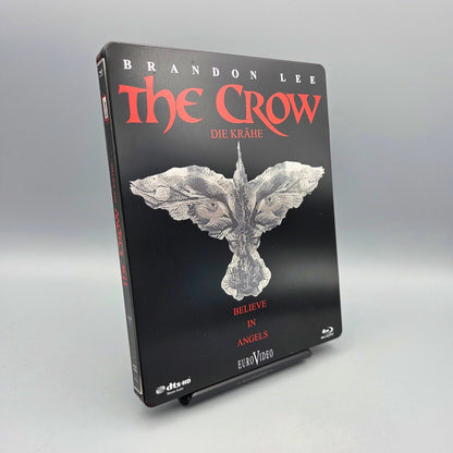 The Crow - Die Krähe	Steelbook	Blu-Ray Film	mit Brandon Lee	Zustand:	Gut