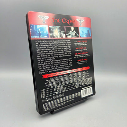 The Crow - Die Krähe	Steelbook	Blu-Ray Film	mit Brandon Lee	Zustand:	Gut