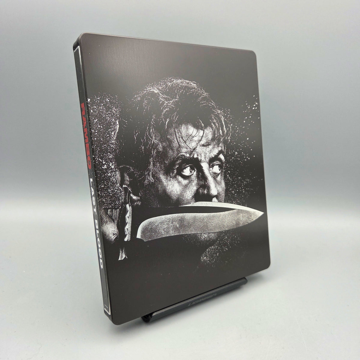 Rambo: Last Blood	Steelbook	Blu-Ray Film	mit Sylvester Stallone	Zustand:	Sehr Gut