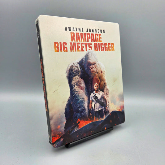 Rampage: Big Meets Bigger	Steelbook	Blu-Ray Film		Zustand:	Sehr Gut
