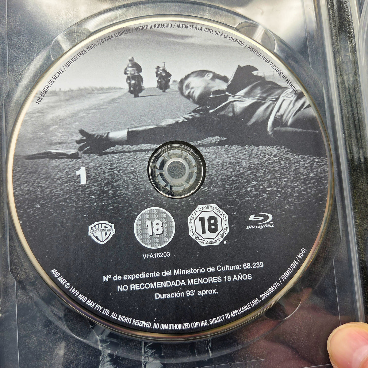Mad Max Trilogie	Steelbook	Blu-Ray Film	Spanische Ausgabe mit deutschem Ton