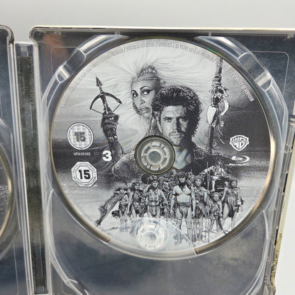 Mad Max Trilogie	Steelbook	Blu-Ray Film	Spanische Ausgabe mit deutschem Ton