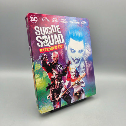 Suicide Squad - Extended Cut	Steelbook	Blu-Ray Film		Zustand:	Gut