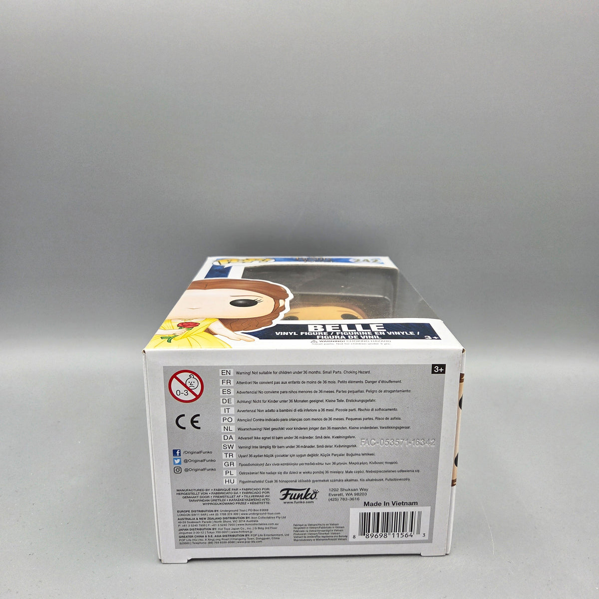 Funko Pop! Die Schöne und das Biest	#242 Belle		Disney	Vinylfigur
