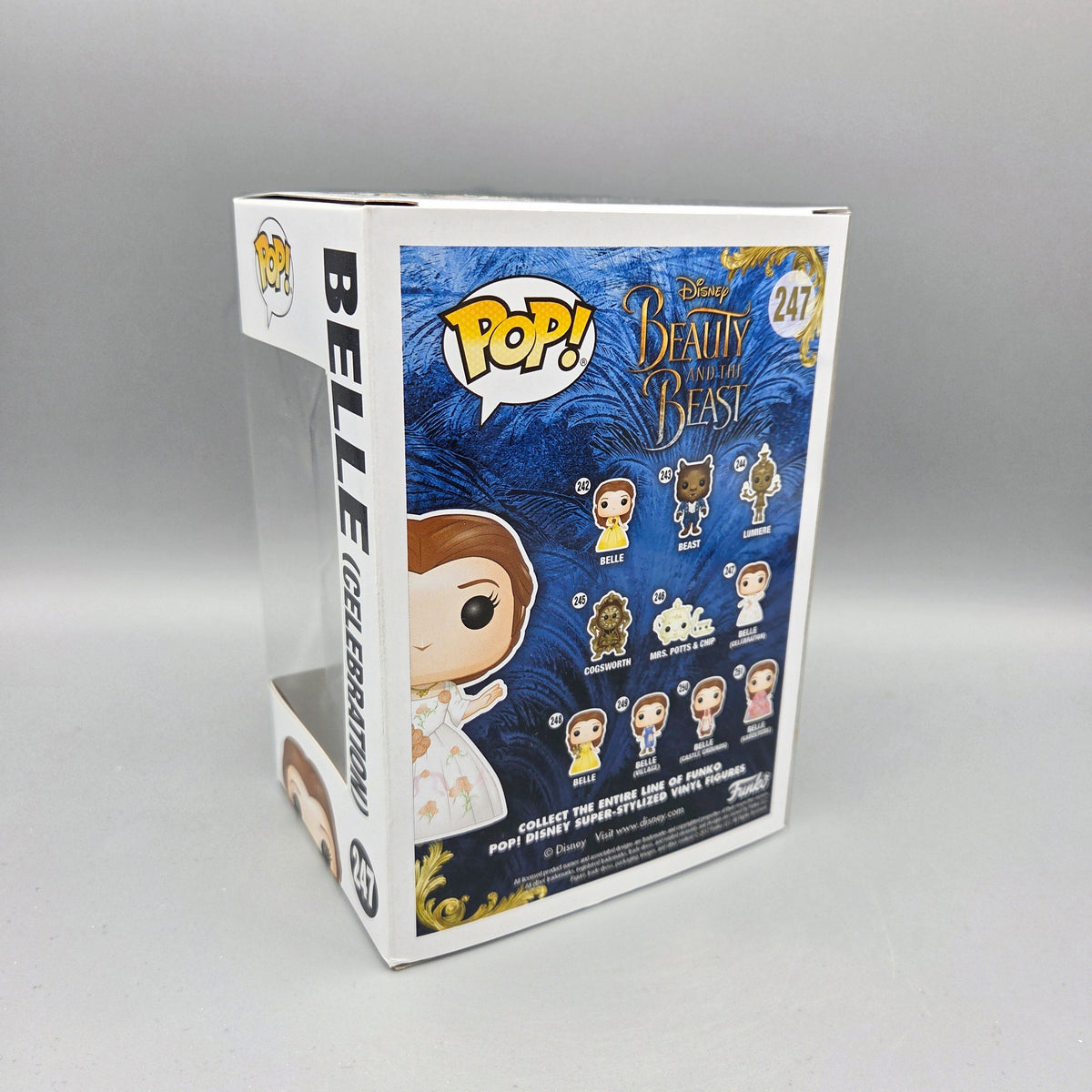 Funko Pop! Die Schöne und das Biest	#247 Belle (Celebration)		Disney	Vinylfigur