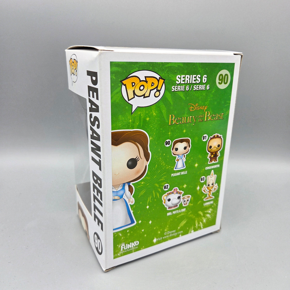 Funko Pop! Disney - Series 6	#90 Belle	Vinylfigur