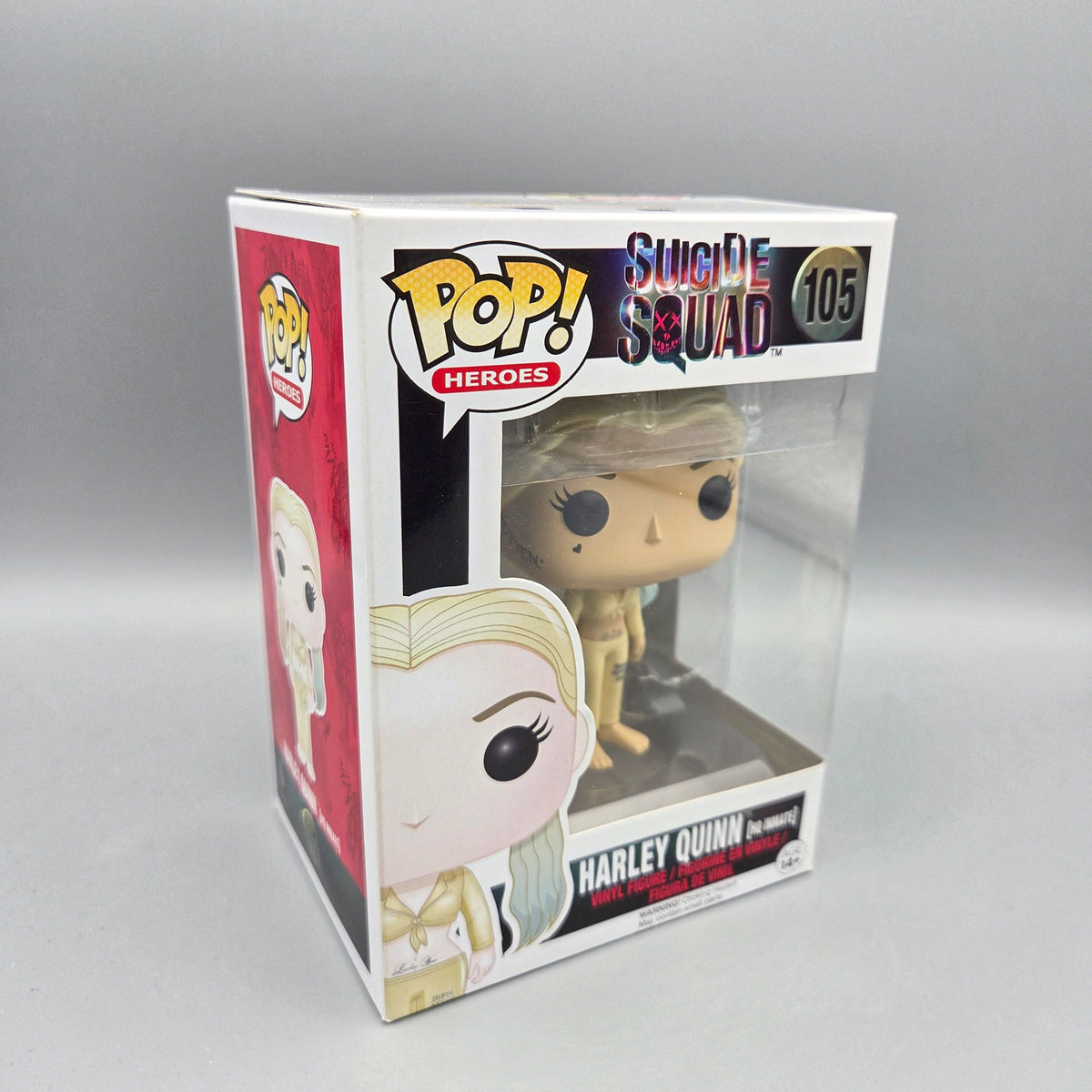 Funko Pop! Suicide Squad	#105 Harley Quinn (HQ Inmate)		Heroes	Vinylfigur