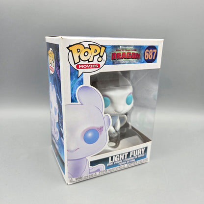 Funko Pop! How to train your Dragon	#687 Light Fury		Movies	Vinylfigur