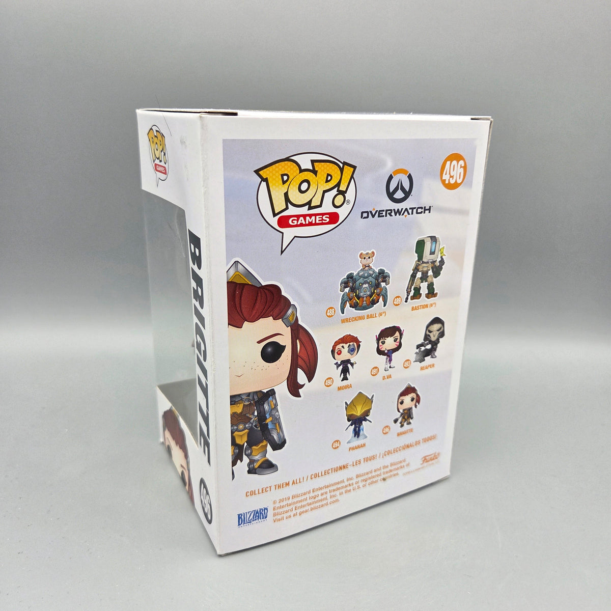 Funko Pop! Overwatch	#496 Brigitte		Games	Vinylfigur