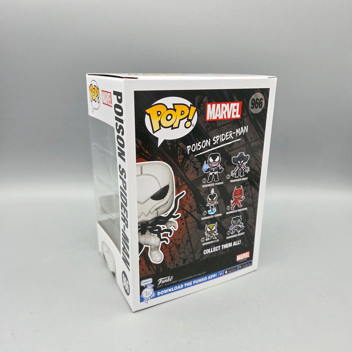 Funko Pop! Venom	#966 Poison Spider-Man	Exclusive	Marvel	Vinylfigur