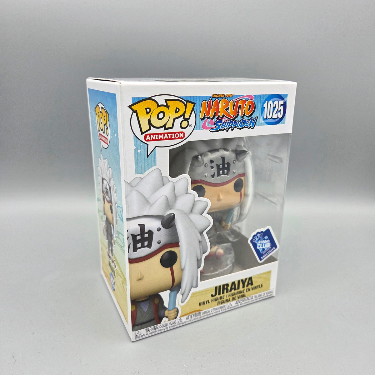 Funko Pop! Naruto Shippuden	#1025 Jiraiya	Exclusive	Animation	Vinylfigur