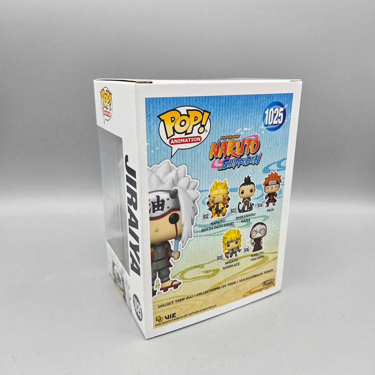 Funko Pop! Naruto Shippuden	#1025 Jiraiya	Exclusive	Animation	Vinylfigur
