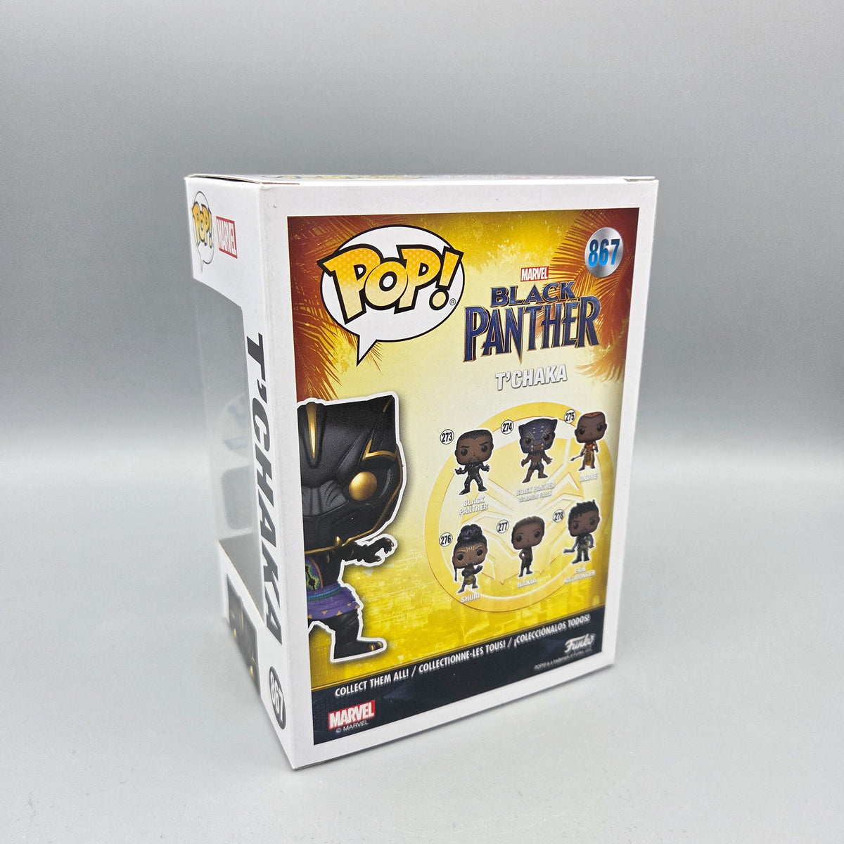 Funko Pop! Black Panther	#867 T'Chaka	Exclusive	Marvel	Vinylfigur