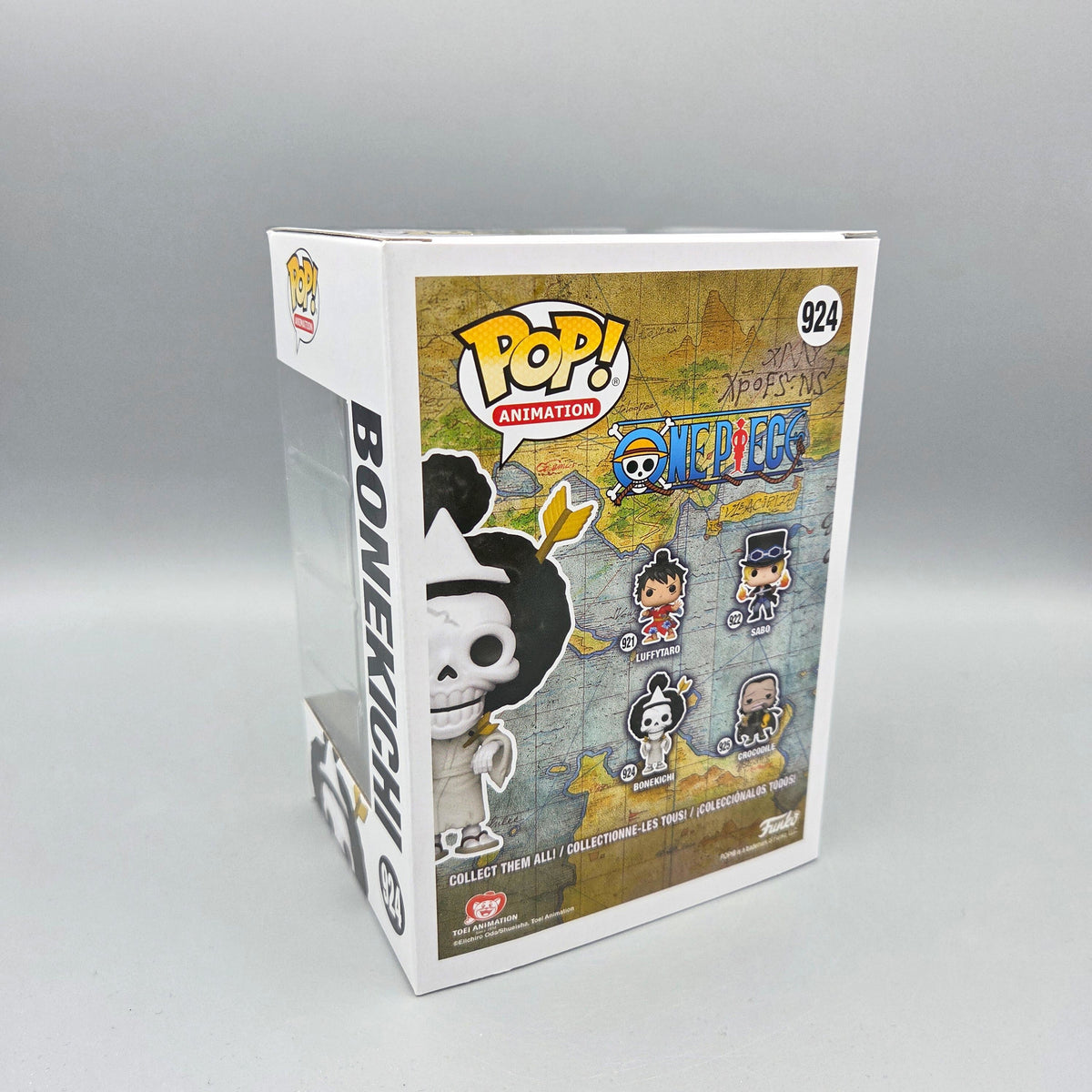 Funko Pop! One Piece	#924 Bonekichi		Animation	Vinylfigur