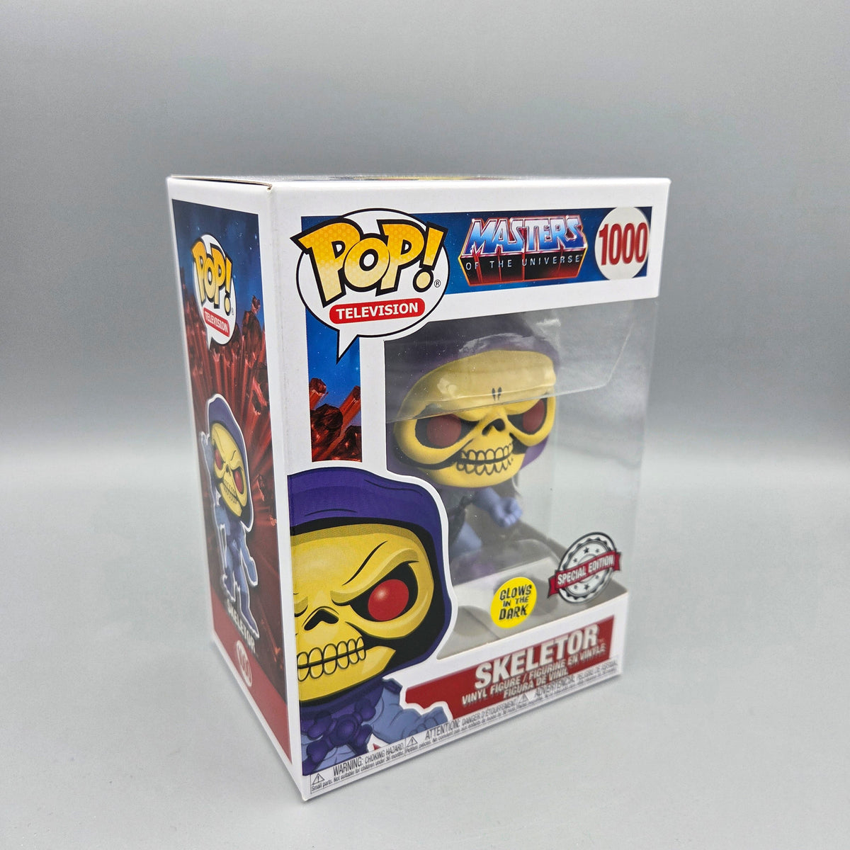 Funko Pop! Masters of the Universe	#1000 Skeletor	Special Edition	Television	Glows in the Dark