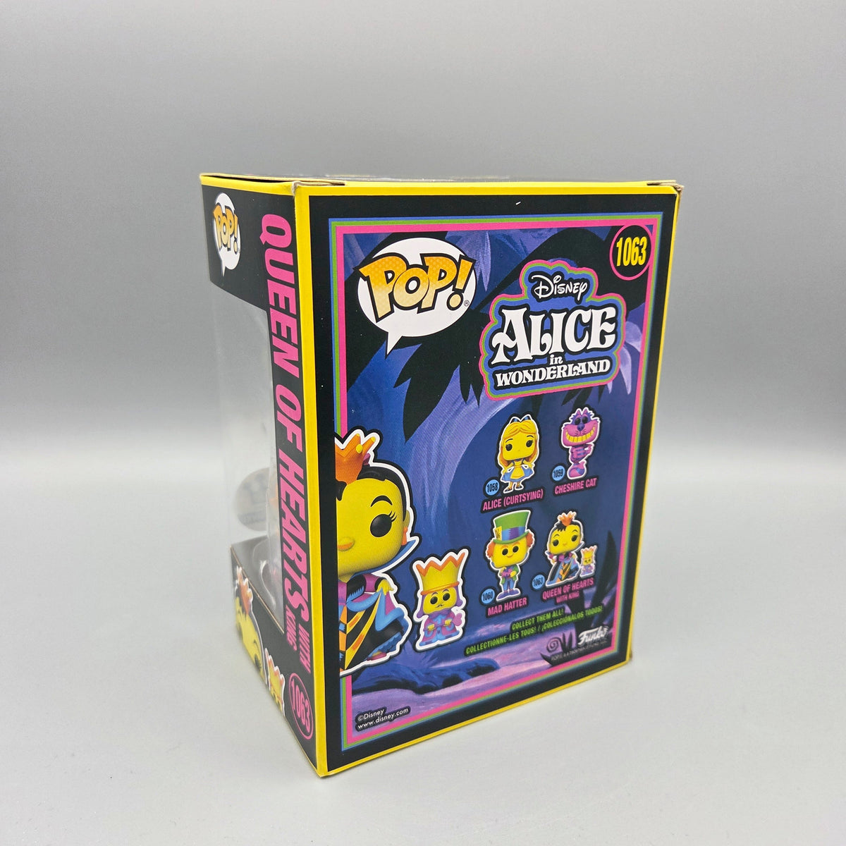 Funko Pop! Alice im Wunderland	#1063 Queen of Hearts with King	Exclusive	Disney	Vinylfigur