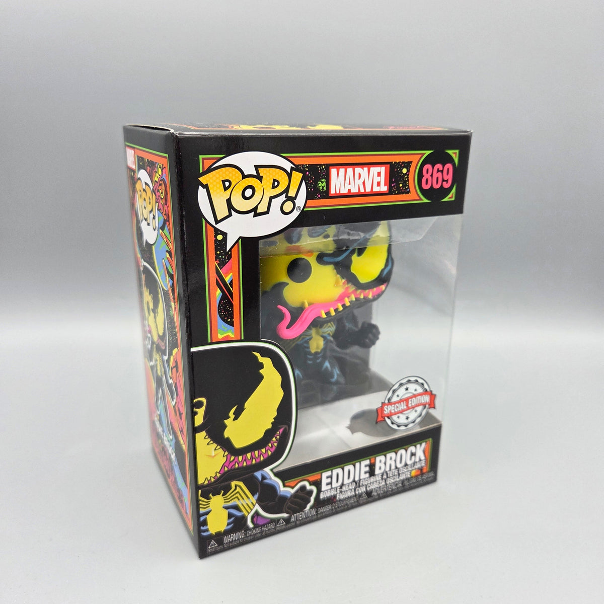 Funko Pop! Marvel	#869 Eddie Brock	Special Edition	Marvel	Vinylfigur