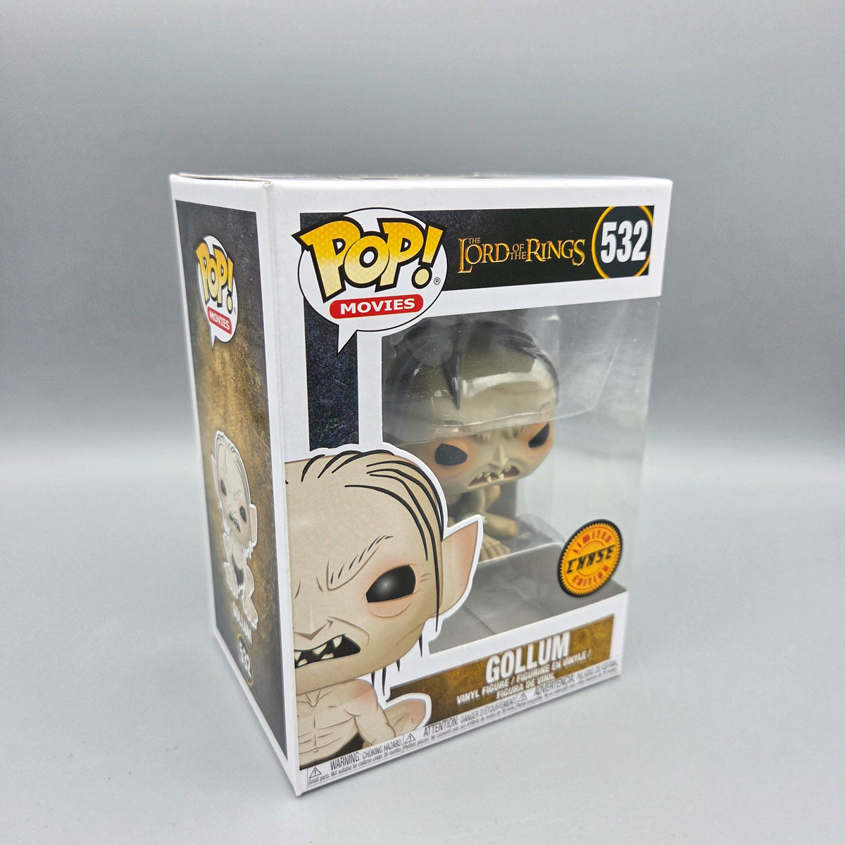 Funko Pop! Der Herr der Ringe	#532 Gollum	Chase	Movies	Vinylfigur