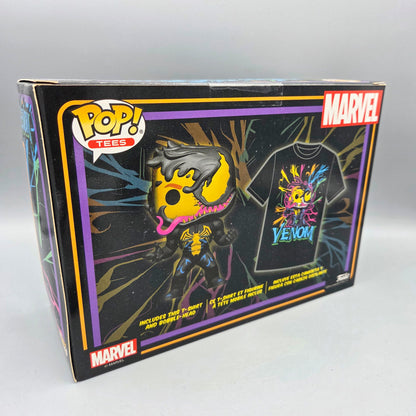 Funko Pop! Marvel	#869 Eddie Brock inkl. T-Shirt Gr. XL Tees 100 % Baumwolle