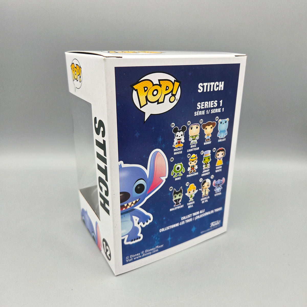 Funko Pop! Disney - Series 1	#12 Stitch	Vinylfigur