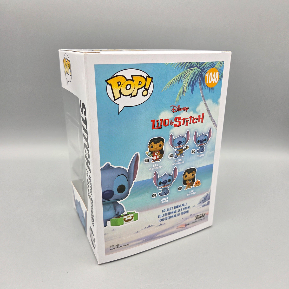 Funko Pop! Lilo & Stitch	#1048 Stitch with Record Player	Exclusive	Disney	Vinylfigur