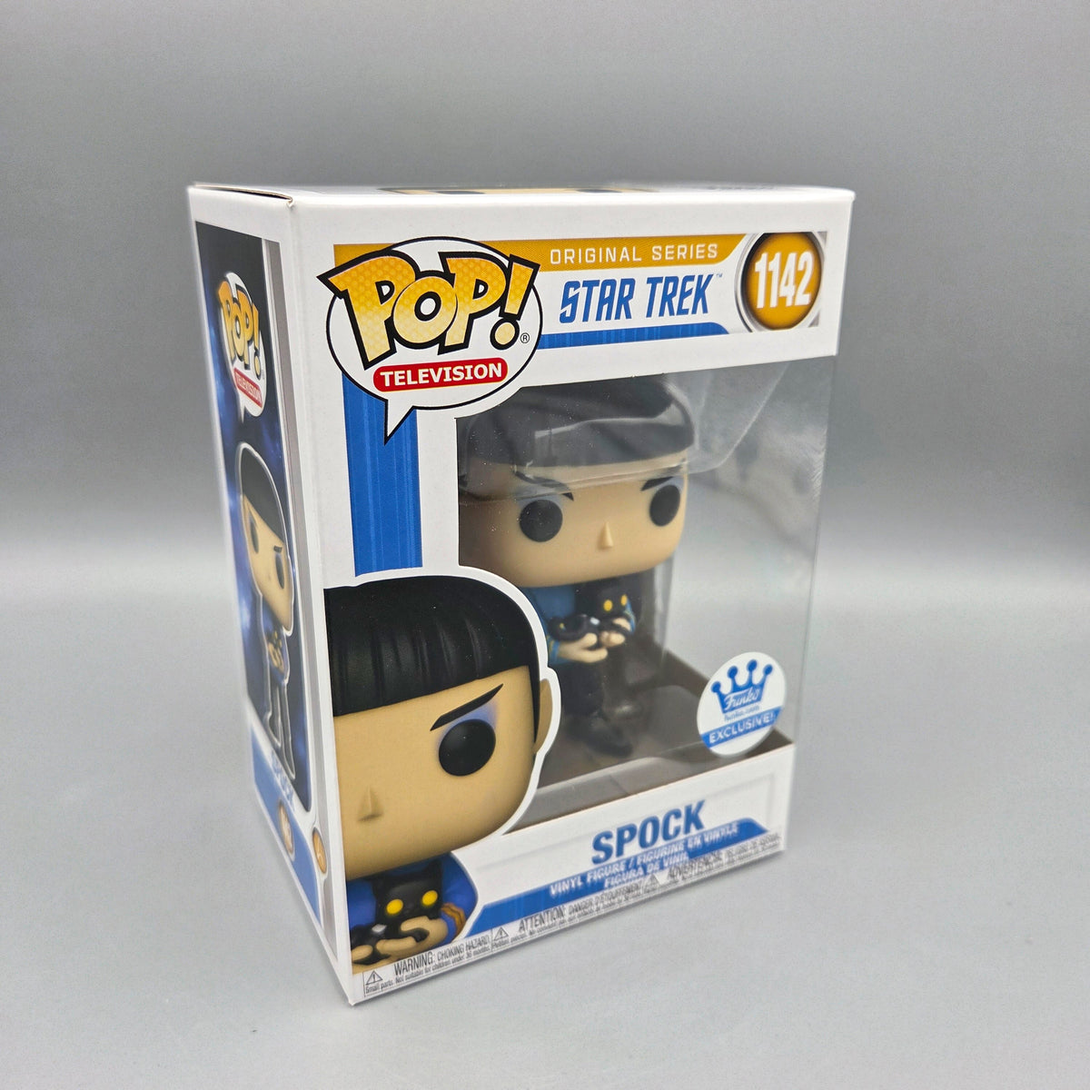 Funko Pop! Star Trek	#1142 Spock	Exclusive	Television	Vinylfigur