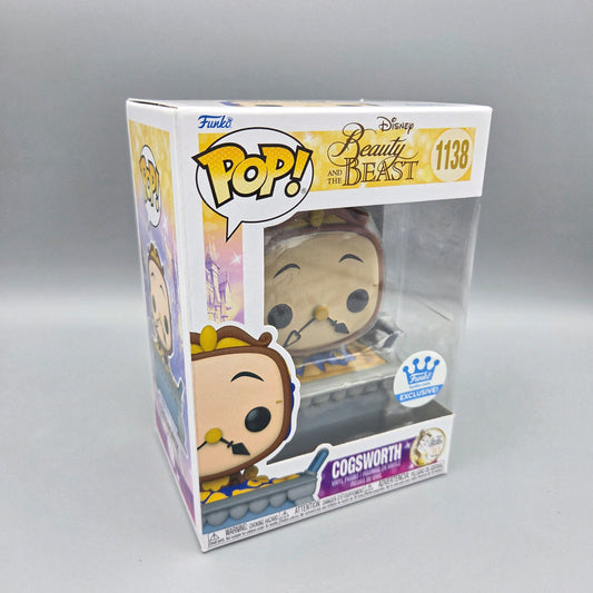 Funko Pop! Die Schöne und das Biest	#1138 Cogsworth	Exclusive	Disney	Vinylfigur
