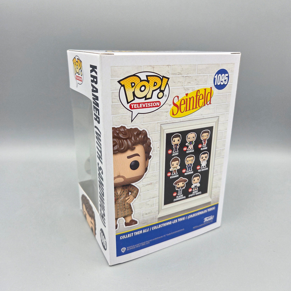 Funko Pop! Seinfeld	#1095 Kramer (with sandwich)	Exclusive	Television	Vinylfigur
