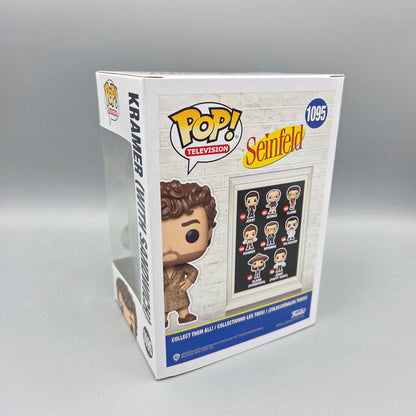 Funko Pop! Seinfeld	#1095 Kramer (with sandwich)	Exclusive	Television	Vinylfigur