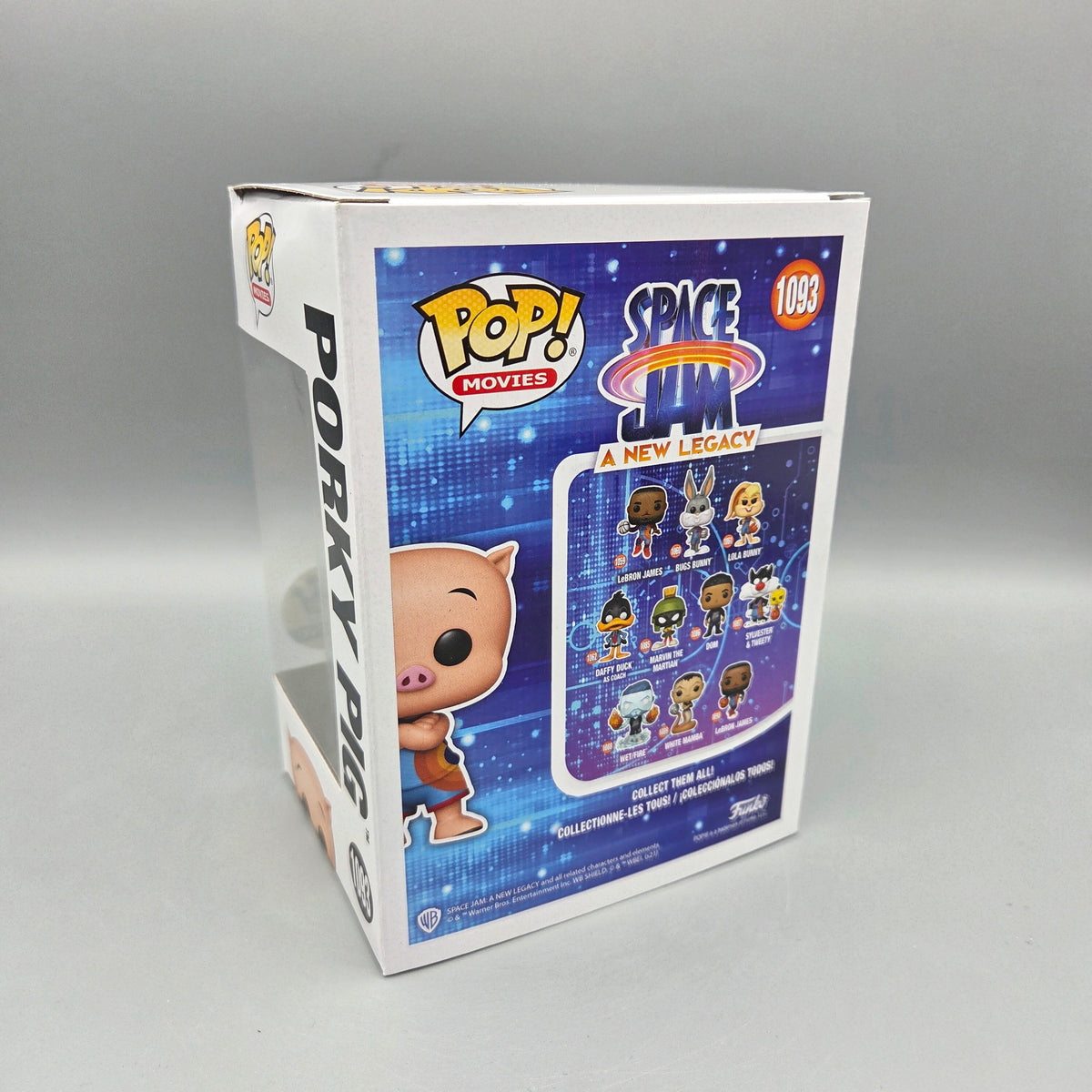Funko Pop! Space Jam - A New Legacy	#1093 Porky Pig	Exclusive	Movies	Vinylfigur