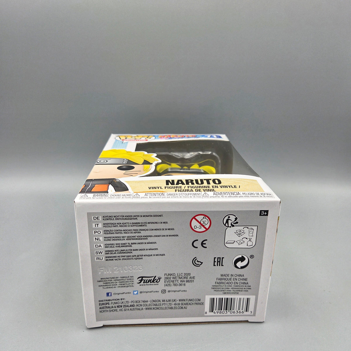 Funko Pop! Naruto Shippuden	#71 Naruto		Animation	Vinylfigur