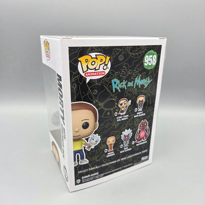 Funko Pop! Rick and Morty	#958 Morty with Shrunken Rick	Exclusive	Animation	Vinylfigur