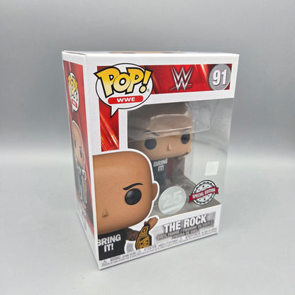 Funko Pop! #91 The Rock	Special Edition	WWE	Vinylfigur