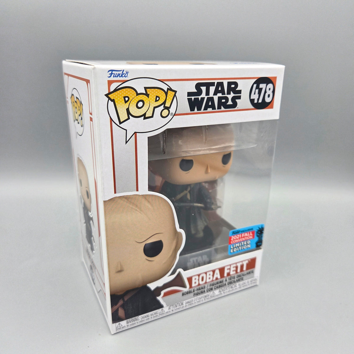 Funko Pop! Star Wars	#478 Boba Fett	2021 Fall Convention	-	Vinylfigur