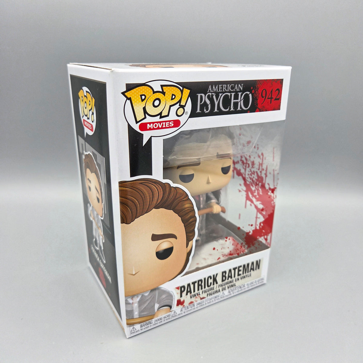 Funko Pop! American Psycho	#942 Patrick Bateman		Movies	Vinylfigur