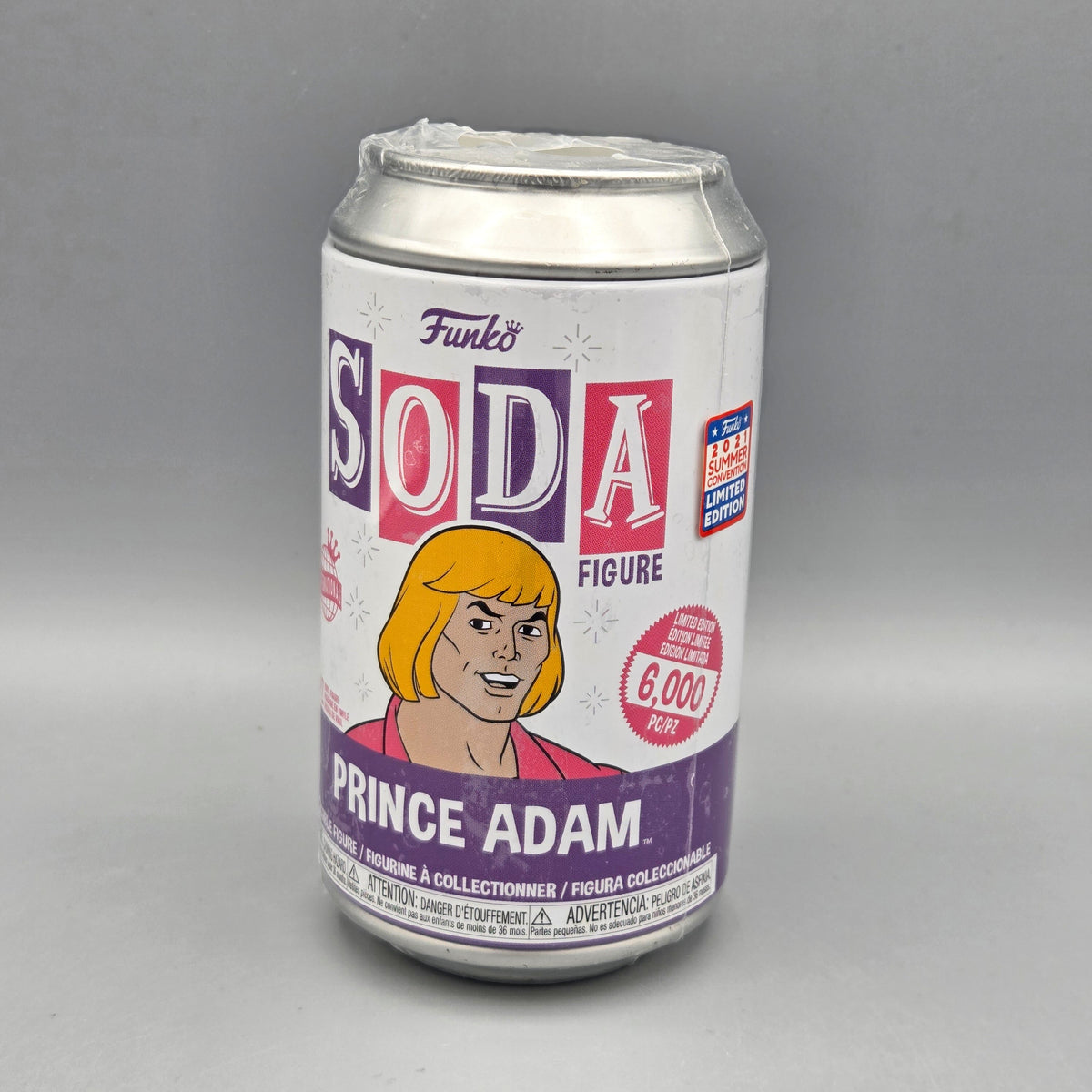 Funko Pop! Masters of the Universe		Prince Adam	2021 Summer Convention	Soda	 1/6000