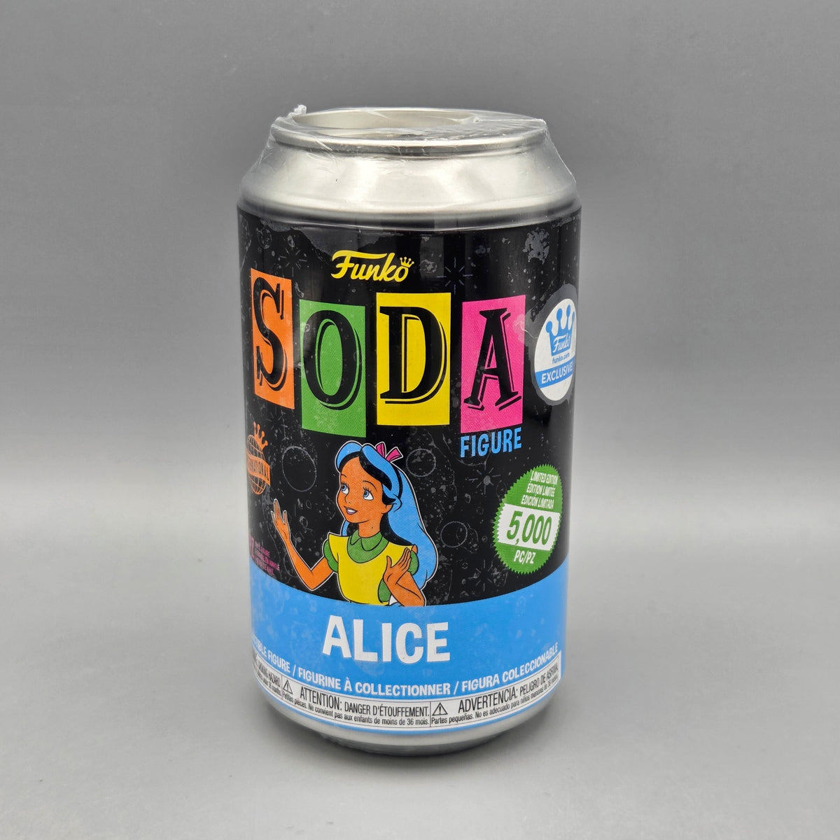 Funko Pop! Disney - Alice im Wunderland		Alice	Black Light Exclusive	Soda	 1/5000