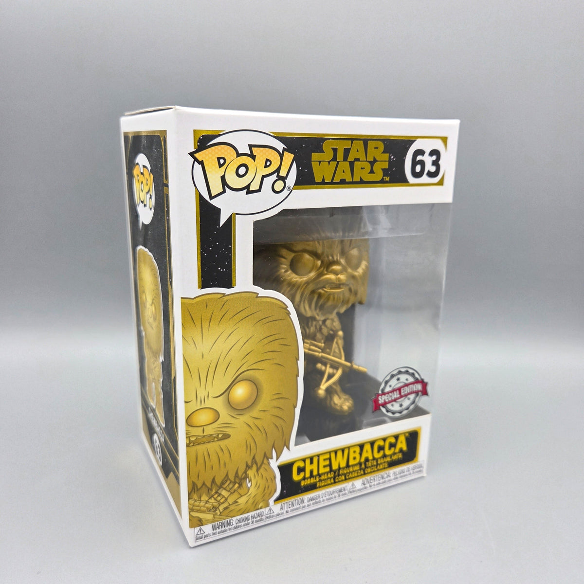 Funko Pop! Star Wars	#63 Chewbacca	Special Edition	-	Vinylfigur