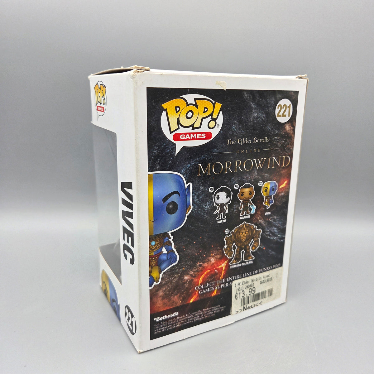 Funko Pop! The Elder Scrolls Online Morrowind	#221 Vivec		Games	Vinylfigur