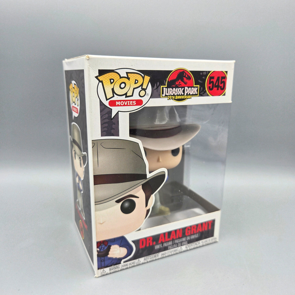 Funko Pop! Jarussic Park	#545 Dr. Alan Grant		Movies	Vinylfigur