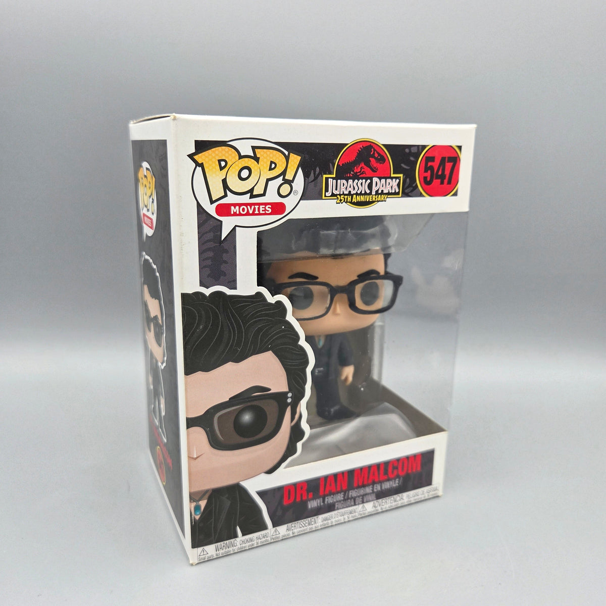 Funko Pop! Jarussic Park	#547 Dr. Ian Malcom		Movies	Vinylfigur