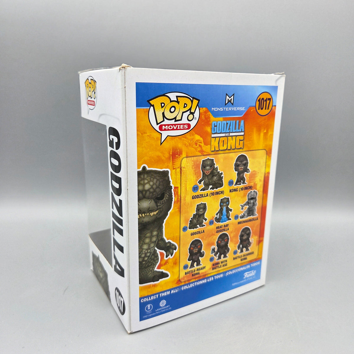 Funko Pop! Godzilla vs. Kong	#1017 Godzilla		Movies	Vinylfigur